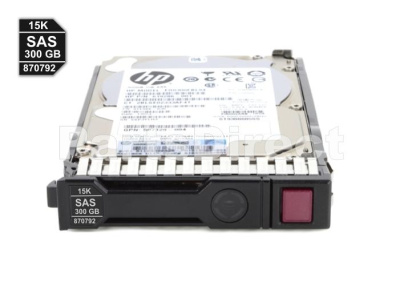 870792-001 HPE HDD SAS 300GB 12G 15K 2.5